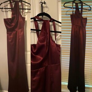 Lulus Formal satin dress